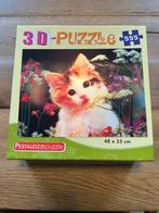 3D Puzzel poes - 555 Stukjes, Ophalen of Verzenden, 500 t/m 1500 stukjes, Gebruikt, Legpuzzel