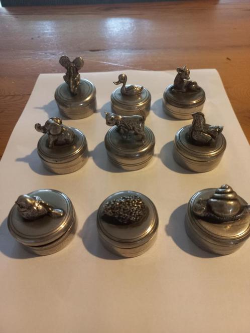 tinnen doosjes, Antiek en Kunst, Antiek | Tin, Ophalen