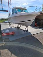 Jeanneau Merry Fisher 625 met trailer, Watersport en Boten, Speedboten, Ophalen, 6 meter of meer, 120 tot 200 pk, Zo goed als nieuw