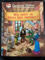 Geronimo Stilton: Wie heeft de Mona Lisa gestolen?, Boeken, Kinderboeken | Jeugd | onder 10 jaar, Ophalen of Verzenden, Zo goed als nieuw