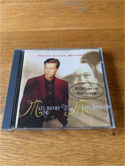 Cd Matt Monro Jnr. - Matt Sings Monro, Cd's en Dvd's, Cd's | Pop, Ophalen of Verzenden