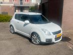 Suzuki Swift 1.6 3D Sport 2009 Wit, Auto's, Voorwielaandrijving, 1005 kg, 125 pk, 4 cilinders