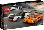 LEGO Speed Champions McLaren Solus GT & McLaren F1 LM Set, Ophalen of Verzenden, Nieuw, Complete set, Lego