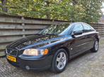 Volvo S60 2.4 140PK 2005 NW Distributieriem, Voorwielaandrijving, 74 €/maand, Zwart, Zwart