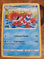 Crawdaunt - Pokémon kaart 033/172, Ophalen of Verzenden, Zo goed als nieuw, Losse kaart