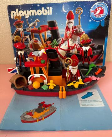 Playmobil stoomboot Sint Sinterklaas Pieten Paard compleet beschikbaar voor biedingen