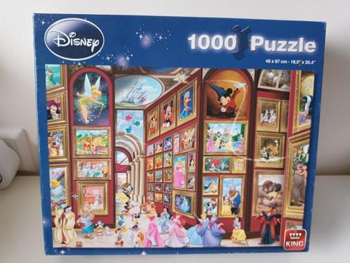 Z.g.a.n disney puzzel 1000 stukjes, Hobby en Vrije tijd, Denksport en Puzzels, Zo goed als nieuw, Legpuzzel, 500 t/m 1500 stukjes