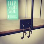 Muzieknoten, Sieraden, Tassen en Uiterlijk, Oorbellen, Overige materialen, Hangers, Bruin, Nieuw