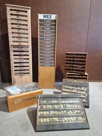 antieke zijde garen /fournituren gütermann  beschikbaar voor biedingen