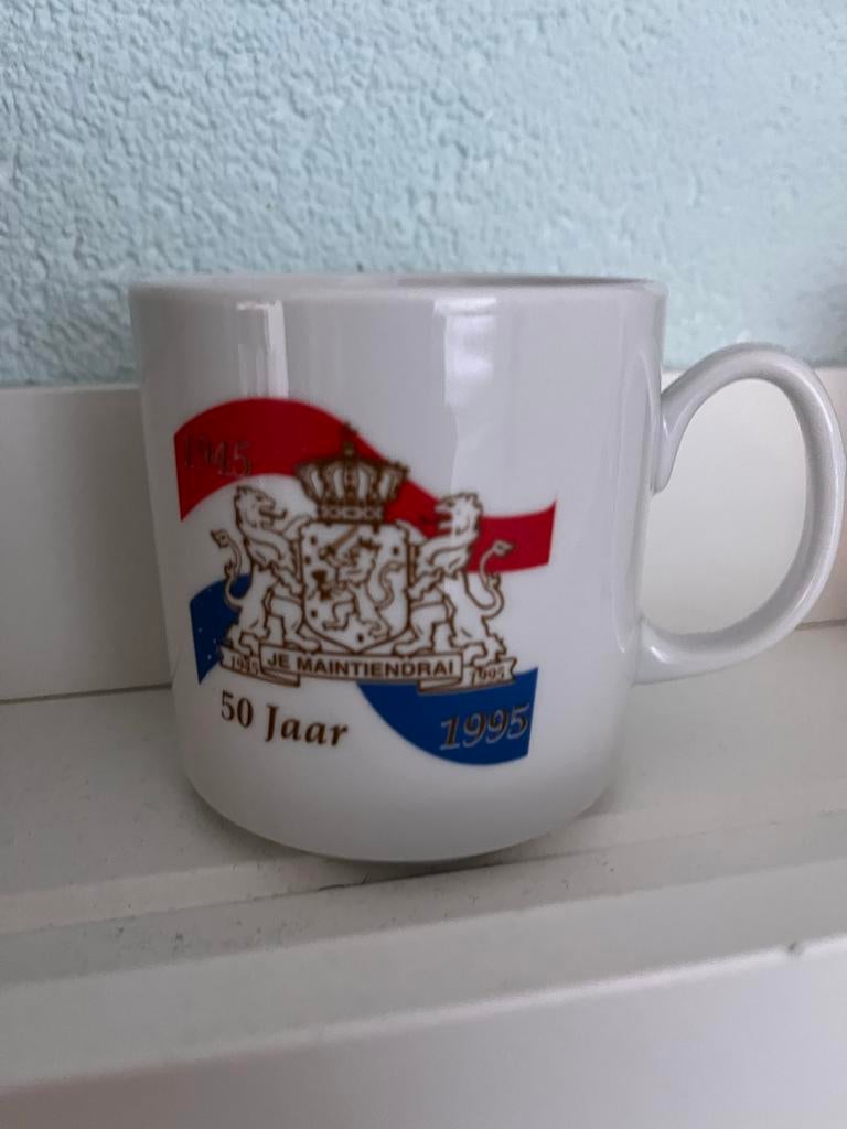 Jubileum mok 50 jaar bevrijding 1945-1995, Verzamelen, Ophalen of Verzenden, Zo goed als nieuw, Nederland, Overige typen