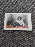 POLA NEGRI GEKLEURDE KAART/FRANK GODEFROY ONGEBRUIKT, Ophalen, Zo goed als nieuw, Foto of Kaart