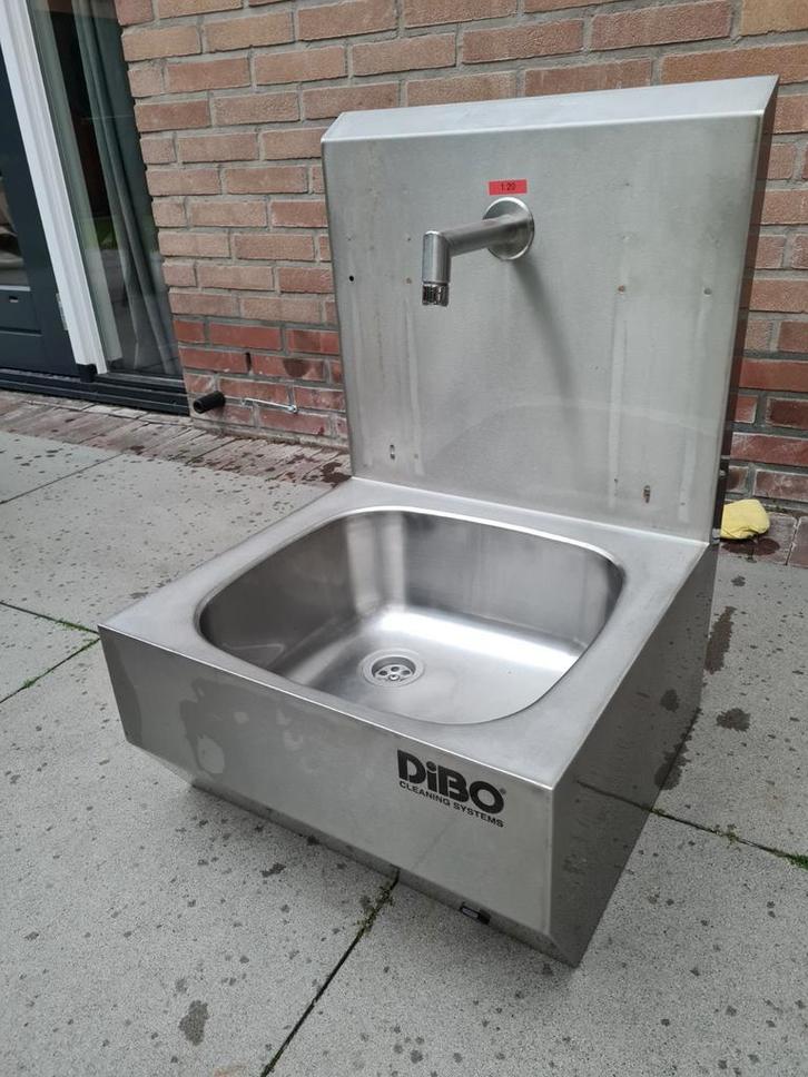 RVS Wasbak met Sensor - 45x45x65cm, Doe-het-zelf en Verbouw, Sanitair, Ophalen of Verzenden