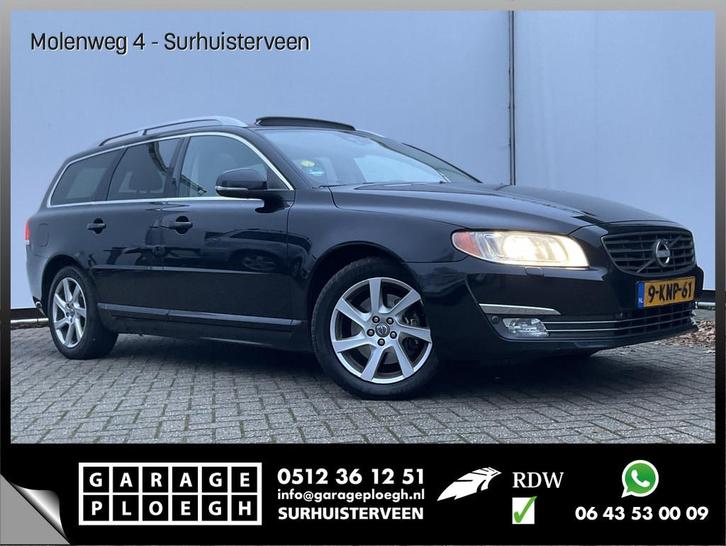 Volvo V70 2.0 D4 164pk 5-Cilinder Summum Leer Pano.dak Trekh, Auto's, Volvo, Bedrijf, Te koop, V70, ABS, Airbags, Airconditioning