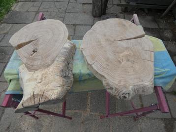 boomschijven schaaldelen salontafel bijzettafel epoxy tafel beschikbaar voor biedingen