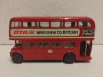 Corgi Toys 1/43 London bus BTA welkom to Britain, Ophalen of Verzenden, Gebruikt, Bus of Vrachtwagen