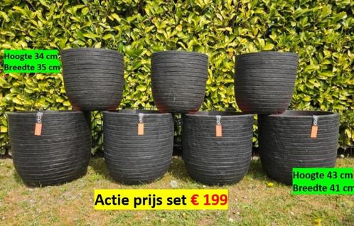 AANBIEDINGS SET Capi bloembakken nergens goedkoper, Tuin en Terras, Bloembakken en Plantenbakken, Nieuw, Kunststof, Binnen, Balkon