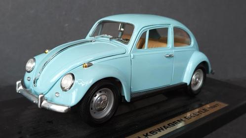 Volkswagen VW Beetle 1951 blauw 1;18 Maisto Pol, Hobby en Vrije tijd, Modelauto's | 1:18, Zo goed als nieuw, Auto, Maisto, Verzenden