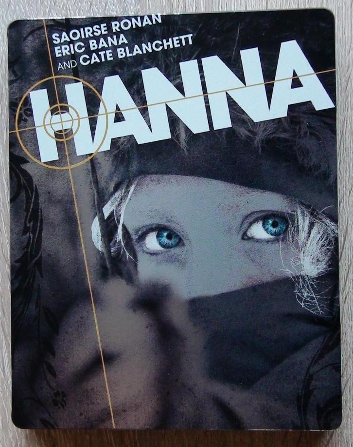 Hanna (Blu-ray + DVD Steelbook), Cd's en Dvd's, Blu-ray, Zo goed als nieuw, Actie, Verzenden