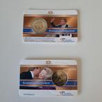 Koningsdubbelportret 2 euro coincard BU kwaliteit 2014, Postzegels en Munten, Munten | Nederland, Ophalen of Verzenden, Koningin Beatrix
