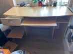 Houten bureau met ladekast & extra bureau ruimte, Huis en Inrichting, Gebruikt, Ophalen of Verzenden