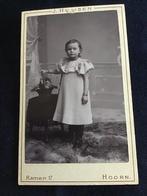 CDV, Meisje, J.L.T. Huijsen, Hoorn, Carte de Visite, Gebruikt, Foto, Ophalen of Verzenden, Voor 1940