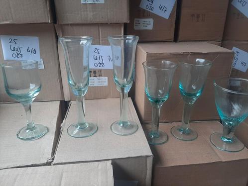 Champagne, wijn en cocktail glazen, Verzamelen, Glas en Borrelglaasjes, Nieuw, Overige typen, Ophalen