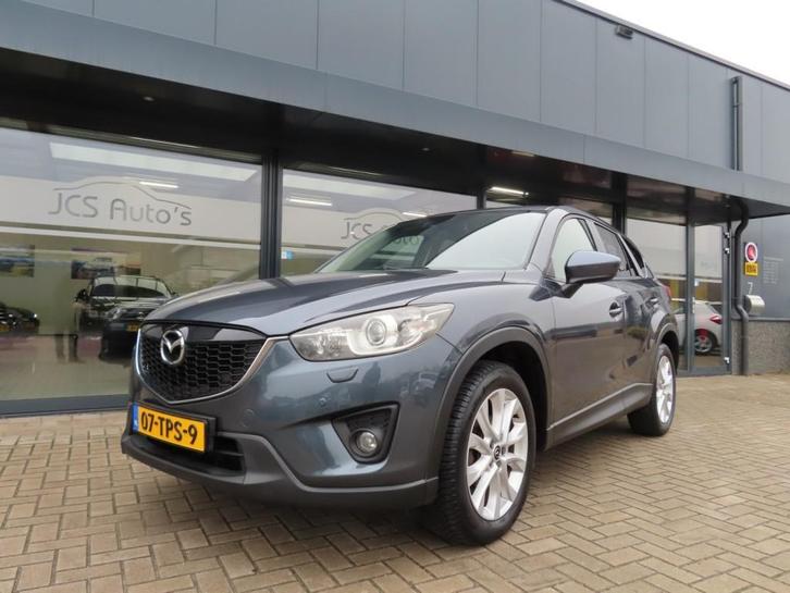 Mazda CX-5 2.0 GT-M 4WD Aut. Ecc Leder Navi Trekhaak 2012, Auto's, Mazda, Bedrijf, CX-5, ABS, Airbags, Bluetooth, Boordcomputer