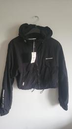 Bershka Cropped Jacket XS - Nieuw!, Zwart, Nieuw, Maat 34 (XS) of kleiner, Bershka