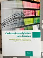 M. Losse - Onderzoeksvaardigheden voor docenten, M. Losse, Sociale wetenschap, Ophalen of Verzenden, Zo goed als nieuw