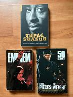 3 Biografieën: Tupac, Eminem, 50 Cent, Ophalen of Verzenden, Gelezen, Film, Tv en Media