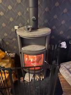 Tekoop scan houtkachel 8kw, Ophalen, Gebruikt, Houtkachel, Vrijstaand