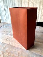 Koper kleurige koperen copper lampenkap voor tafellamp, Gebruikt, Rechthoekig, Ophalen of Verzenden, 25 tot 50 cm