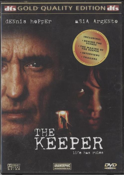 25) The Keeper: met Dennis Hopper en Asia Argento, Cd's en Dvd's, Dvd's | Actie, Gebruikt, Actiethriller, Vanaf 16 jaar, Ophalen of Verzenden