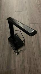 Zwarte led bureaulamp, Ophalen, Nieuw, Kunststof, Minder dan 50 cm