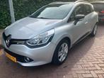 Renault Clio Estate TCe  2013 zilvergrijs trekhaak, Auto's, Renault, Voorwielaandrijving, 898 cc, Stof, 565 kg