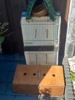 2 tt kooitjes 1 broednest en een loper te koop, Ophalen, Gebruikt, Hout