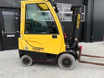 Hyster 1.6 lpg heftruck 3 delige freelift containermast 2015 beschikbaar voor biedingen
