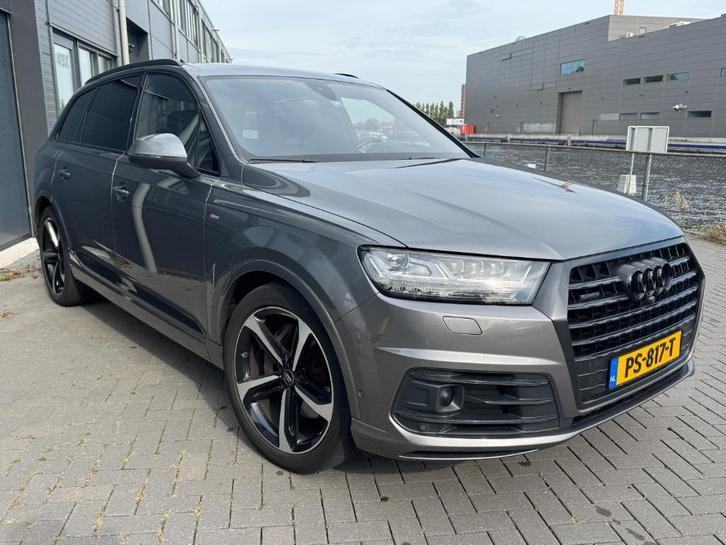 Audi Q7 3.0 TDI Quattro Tiptronic 2017 Grijs 7 pers. VOL!, Auto's, Audi, Particulier, Q7, 360° camera, 4x4, ABS, Achteruitrijcamera