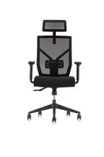 Bureaustoel ALPHA model PG1 Kick, Zwart, Nieuw, Ophalen of Verzenden, Bureaustoel