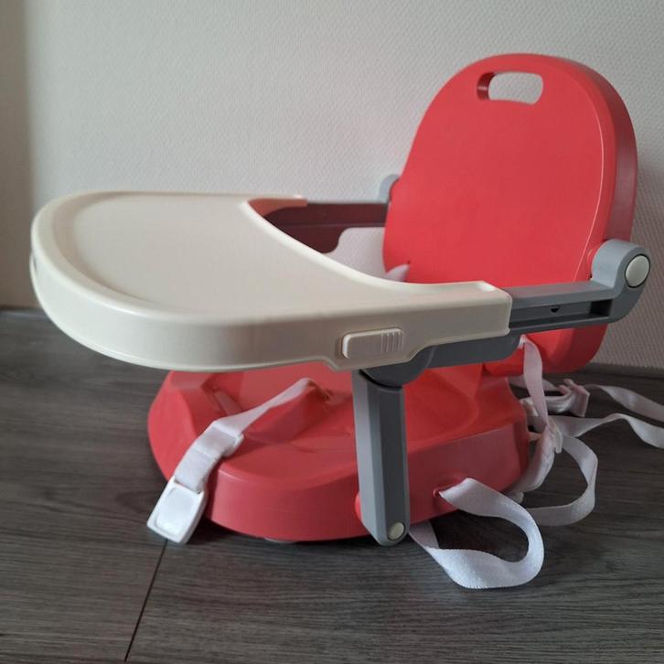 Baninni meeneem kinderstoel/stoelverhoger met blad, Kinderen en Baby's, Kinderstoelen, Zo goed als nieuw, Overige typen, Afneembaar eetblad
