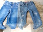 2 spijkerbroeken. Draagmaat 140. Hema en blue rebel, Kinderen en Baby's, Kinderkleding | Kinder-kledingpakketten, Ophalen of Verzenden