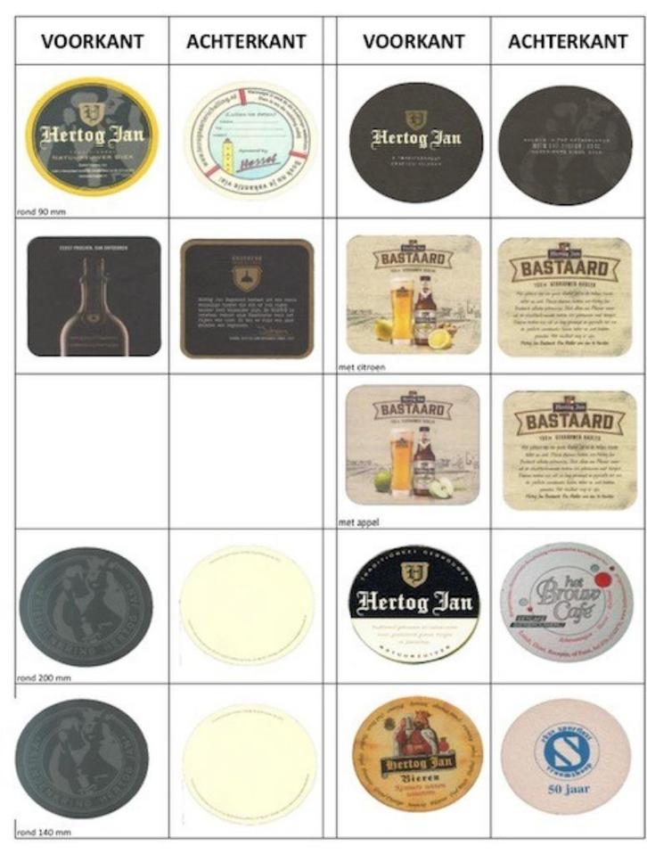 Hertog Jan bierviltjes gezocht, Verzamelen, Biermerken, Zo goed als nieuw, Viltje(s), Hertog Jan, Ophalen of Verzenden