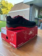 Elten MADDOX Veiligheidsschoenen Zwart/Rood Maat 43, Zwart, Zo goed als nieuw, Werkschoenen, Elten