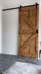 Schuifdeur op maat, Doe-het-zelf en Verbouw, Ophalen, 215 cm of meer, Binnendeur, Zo goed als nieuw