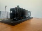 Scania met kasten trailer sneltransport pater, Overige merken, 1:50 of kleiner, Ophalen of Verzenden, Zo goed als nieuw