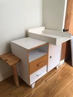 Commode incl verschoon kussen. 2 lades en kast., 50 tot 70 cm, Ophalen of Verzenden, 90 tot 105 cm, 100 cm of meer