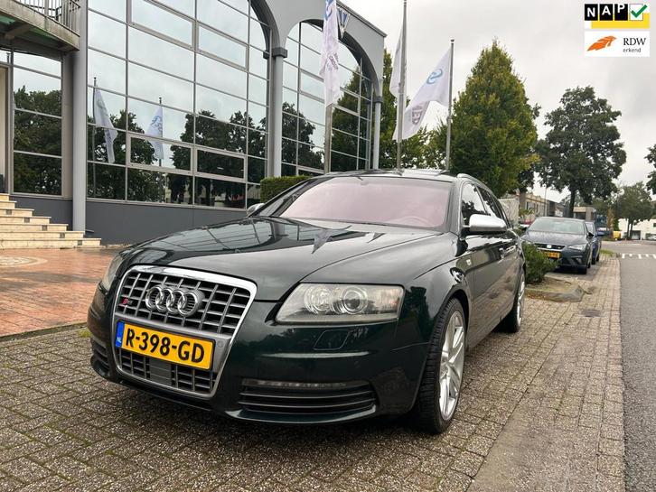 Audi A6 Avant 5.2 FSI S6 aut ,schuif/kanteld., nieuwstaat, Auto's, Audi, Bedrijf, Te koop, A6, 4x4, ABS, Adaptive Cruise Control