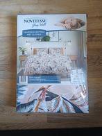 Novitesse Sleep Well Hoeslaken en 2 Persoons Dekbedovertrek, Huis en Inrichting, Slaapkamer | Beddengoed, Wit, Dekbedovertrek