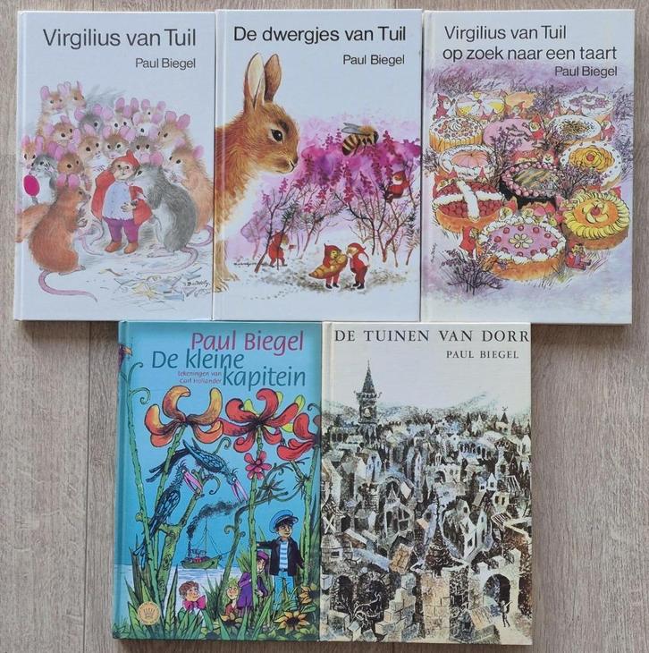 Paul Biegel - 3x Virgilius van Tuil, Kleine kapitein ea, Boeken, Kinderboeken | Jeugd | onder 10 jaar, Fictie algemeen, Ophalen