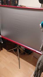 Vintage Projectiescherm Color Screen Deluxe met Statief, Ophalen, Handmatig, Gebruikt